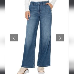 Liverpool The Weekender Wide Leg  Jeans Size 6
